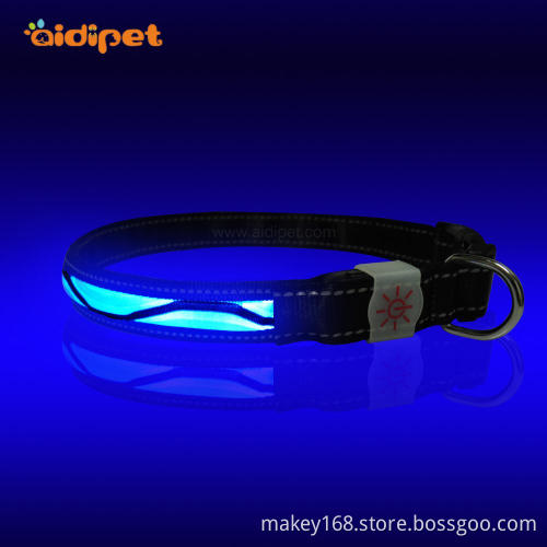 Adjustable Led Light Up Pet Dog Collar